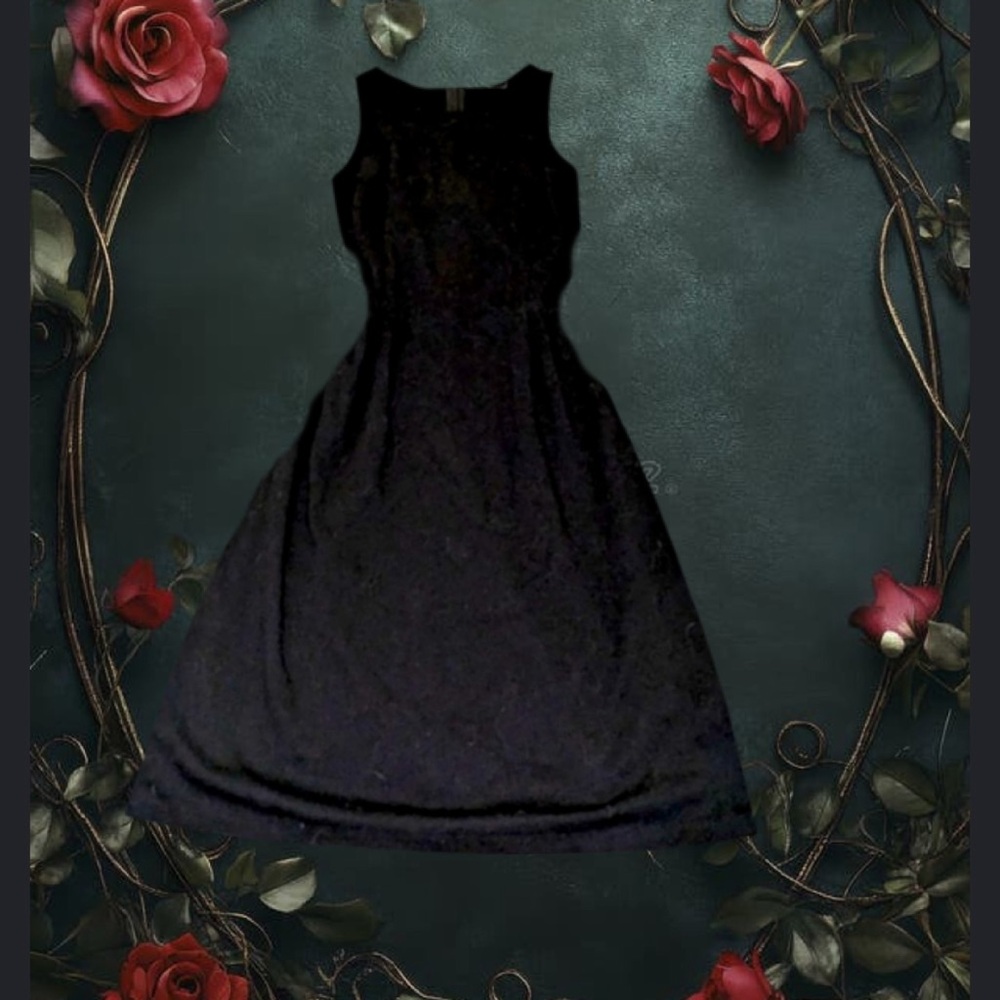 Old Navy Black Maxi Dress with Sleeveless Scoop Neck